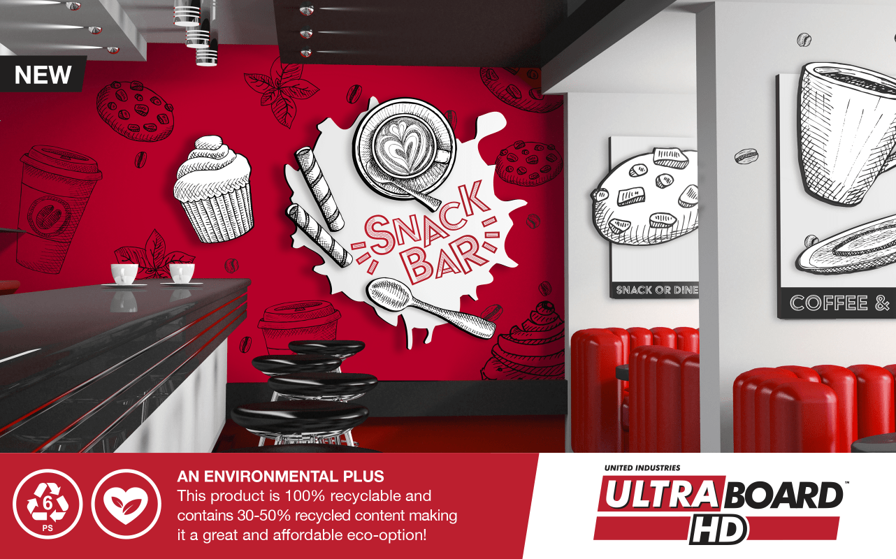 New! Introducing UltraBoard HD™ Our most Rigid & 100 Recyclable