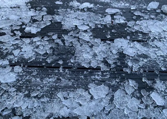 How to Remove Snow From Composite Decking