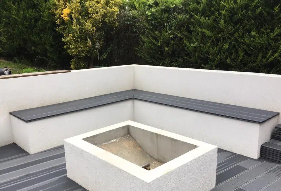 How to Make a Bench from Decking Boards