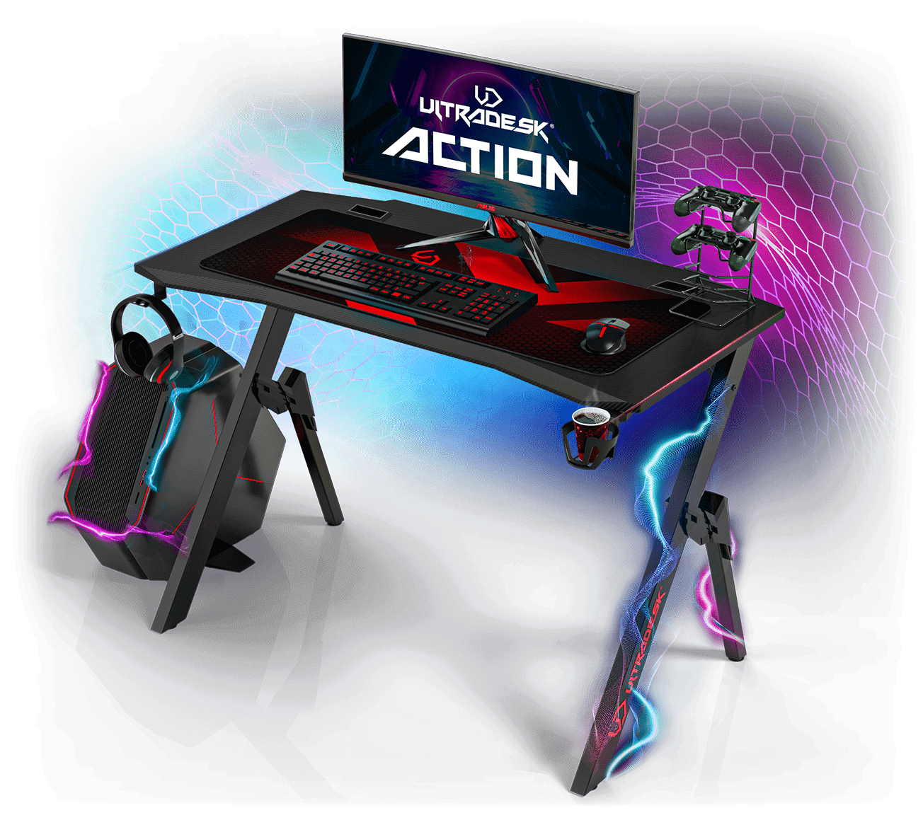 Ultradesk Deutschland Gaming Tische, Gamer Desk, Computertische