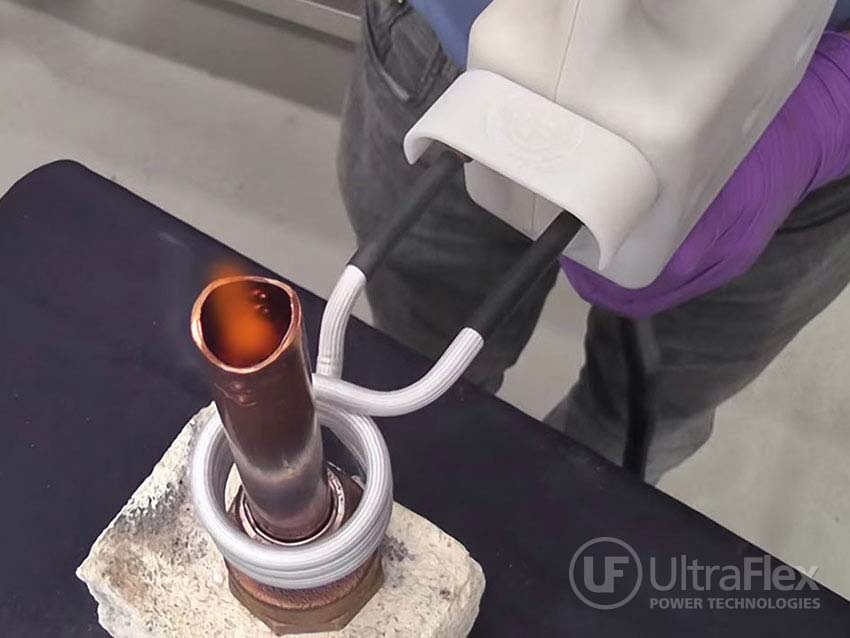 Brazing Copper Tubing to Brass Fitting UBraze Handheld System