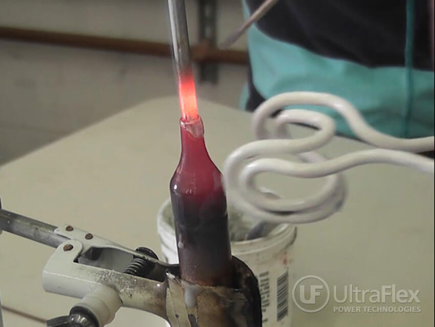 Brazing Copper and Steel with UBraze Handheld System Ultraflex