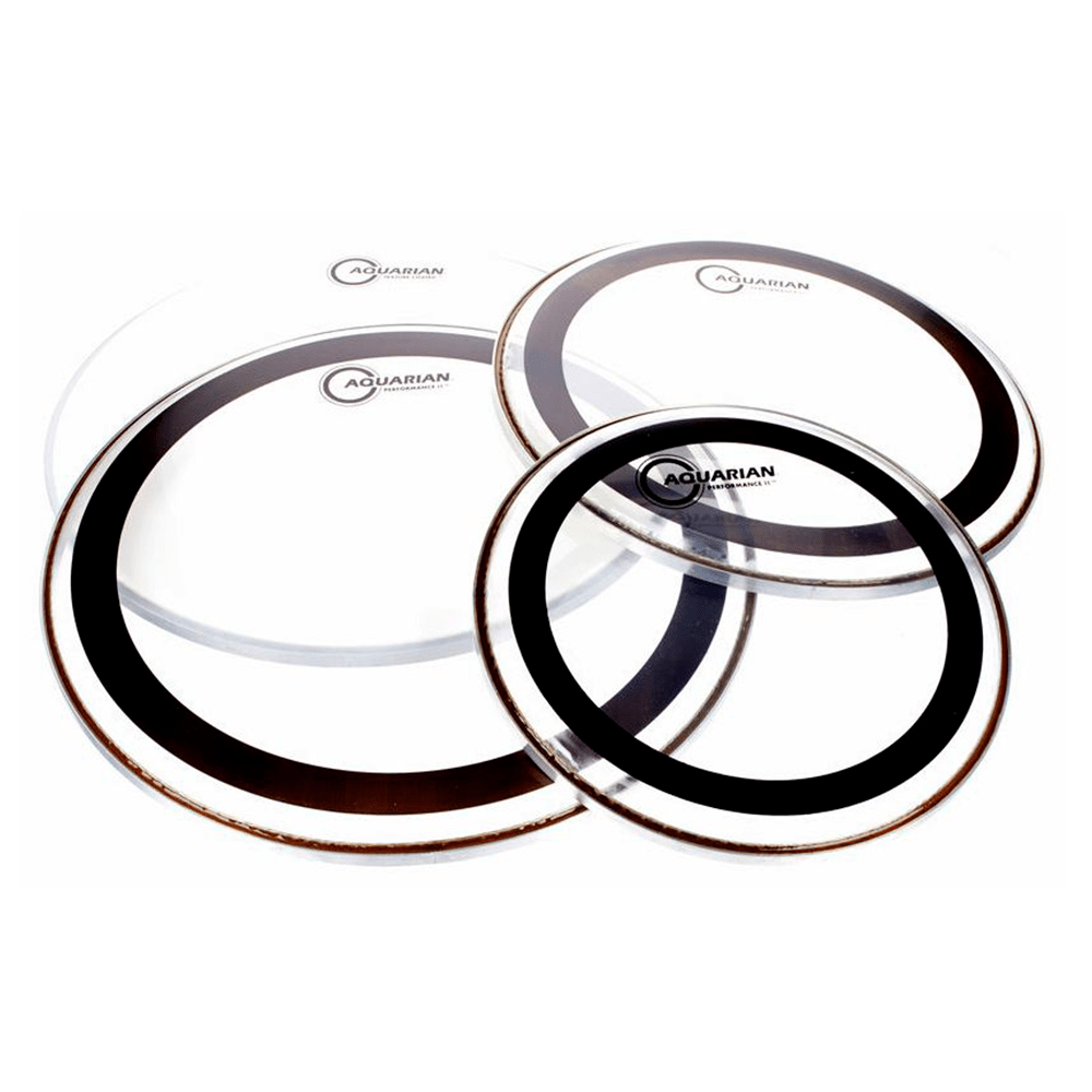 AQUPFA AQUARIAN DRUMHEADS PACK PF10;12;14 C/TC14 & SKII22