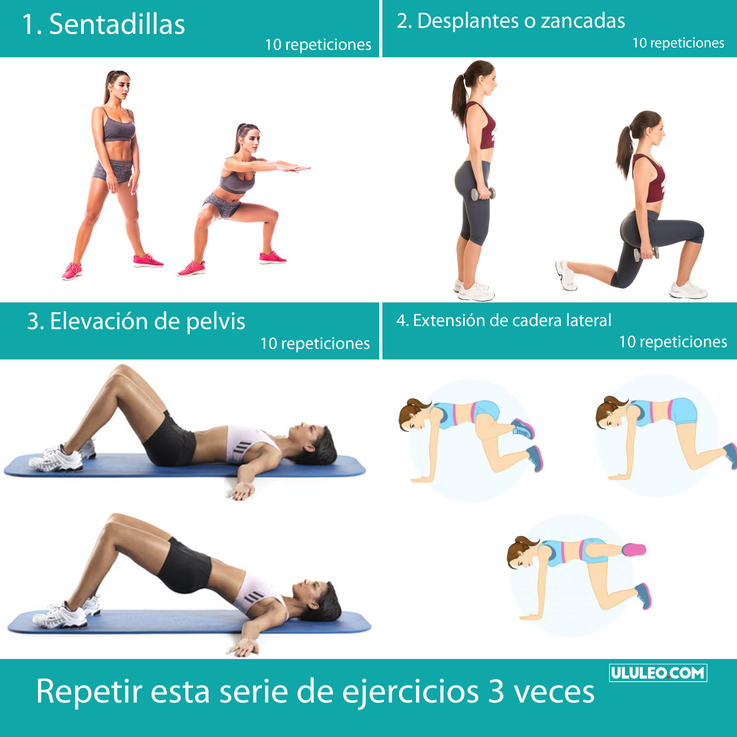 Conoce los mejores ejercicios para estar en forma durante la cuarentena
