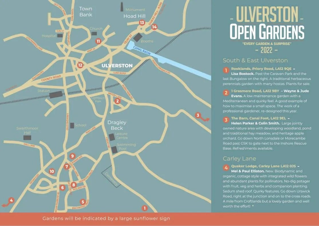 Ulverston Open Gardens Weekend Ulverston News