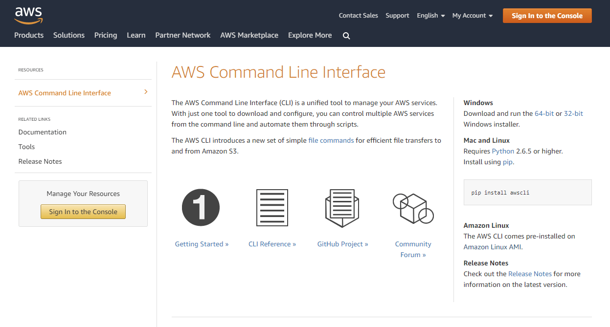 How to install and configure the AWS CLI on Windows 10