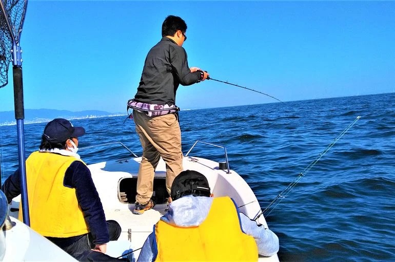 11/14大阪湾船釣り青物太刀魚釣果