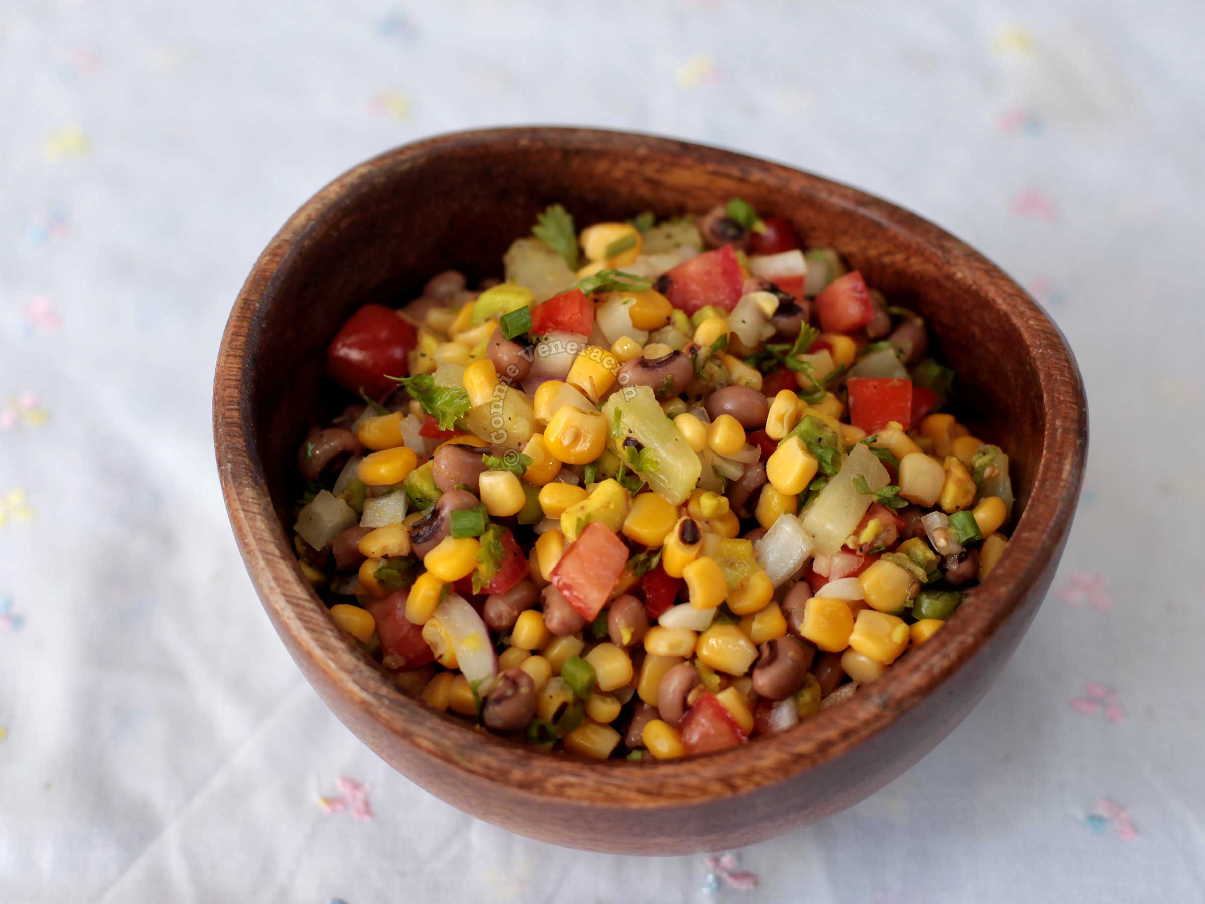 Corn and bean salad