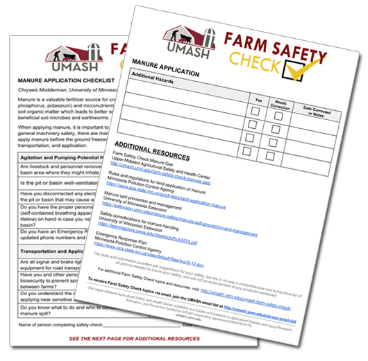 Upper Midwest Agricultural Safety and Health Center UMASH Farm Safety