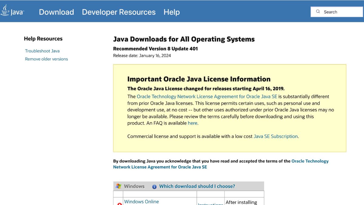 How to Install Java JRE on Windows 11 UMA Technology