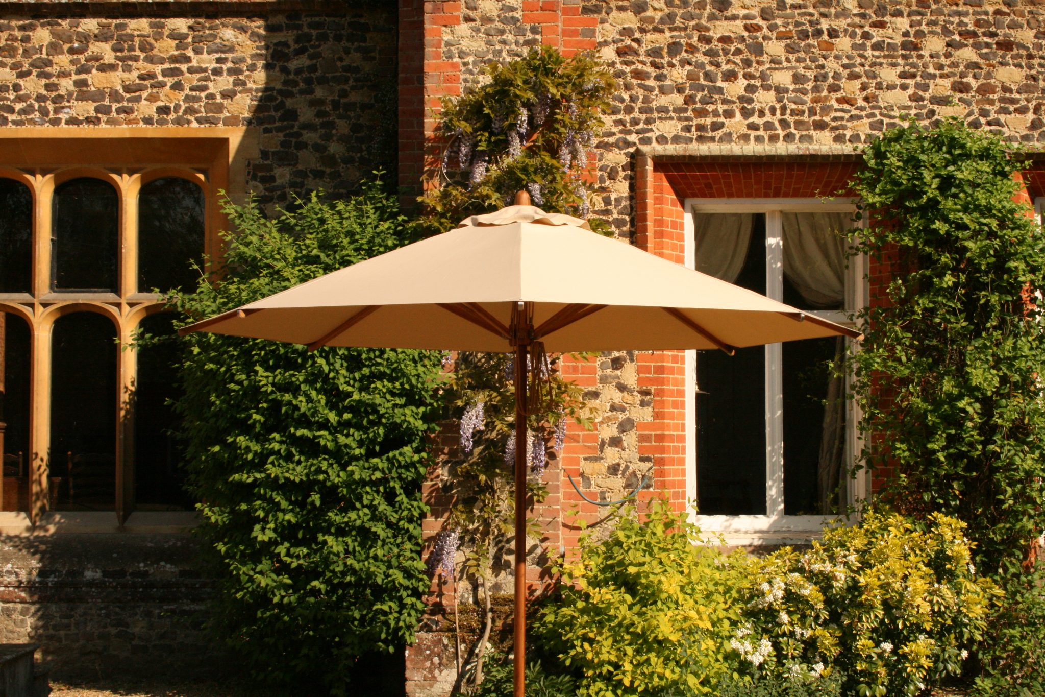 Bambrella Levante Round Bamboo Umbrellas • Umbrella Specialist