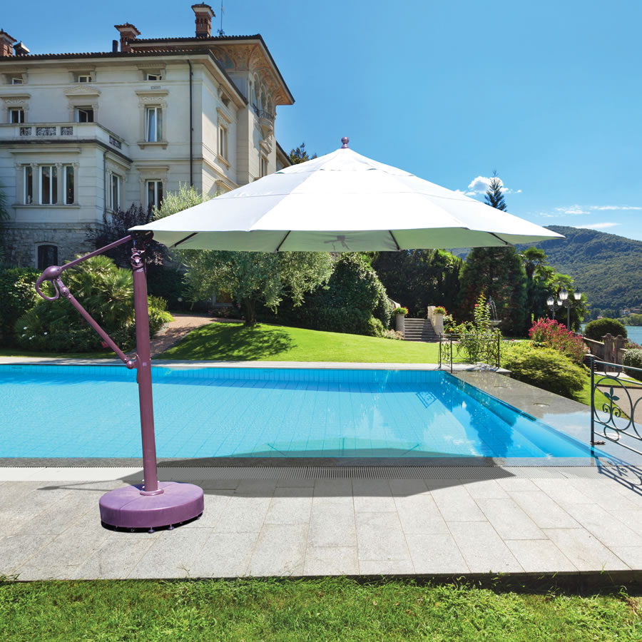 Galtech 899 13' Cantilever Easy Tilt Umbrella • Umbrella Specialist