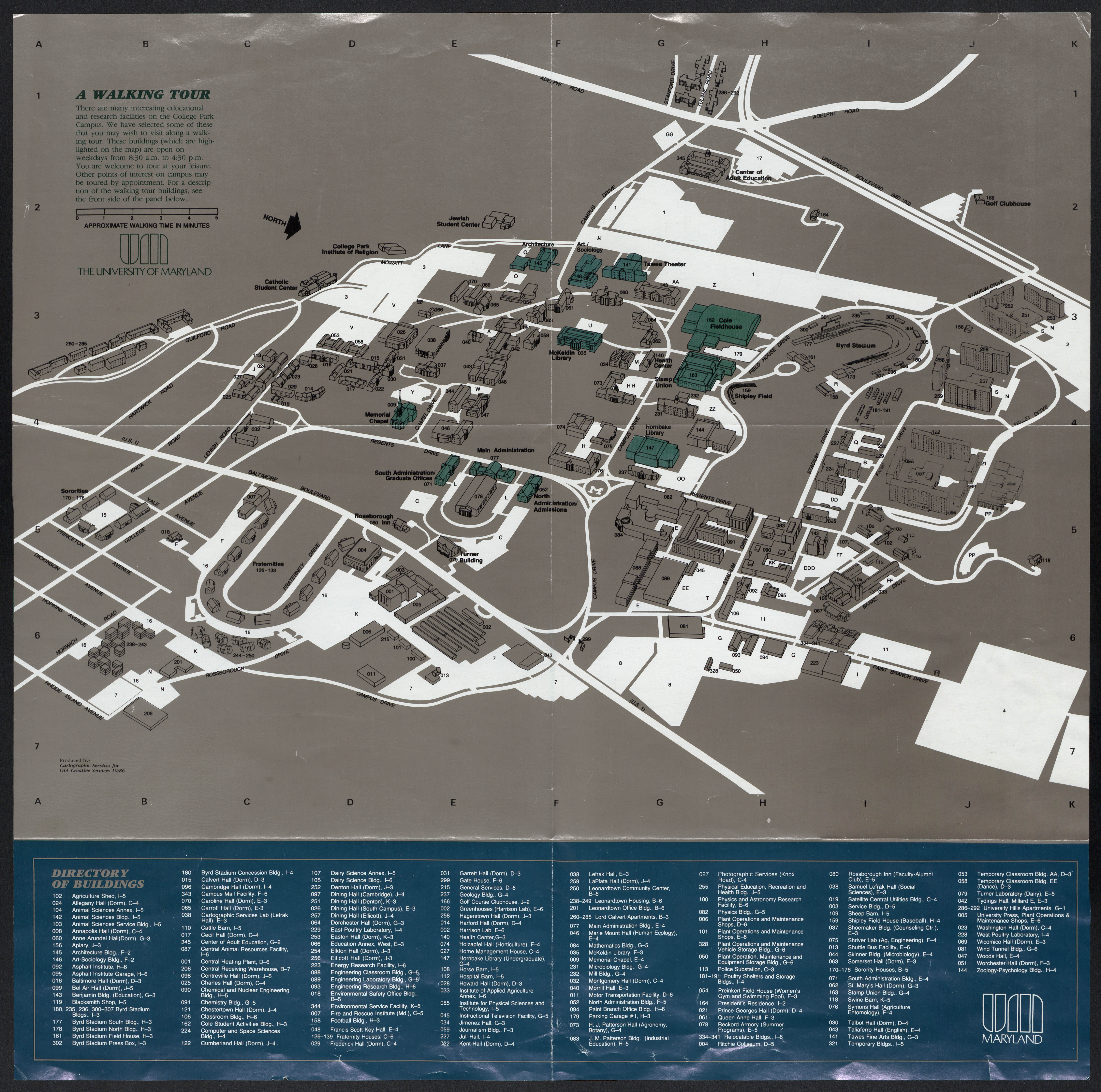 Map Of University Of Maryland New Digital Material: Historic Campus Maps Added To Album – Terrapin Tales
