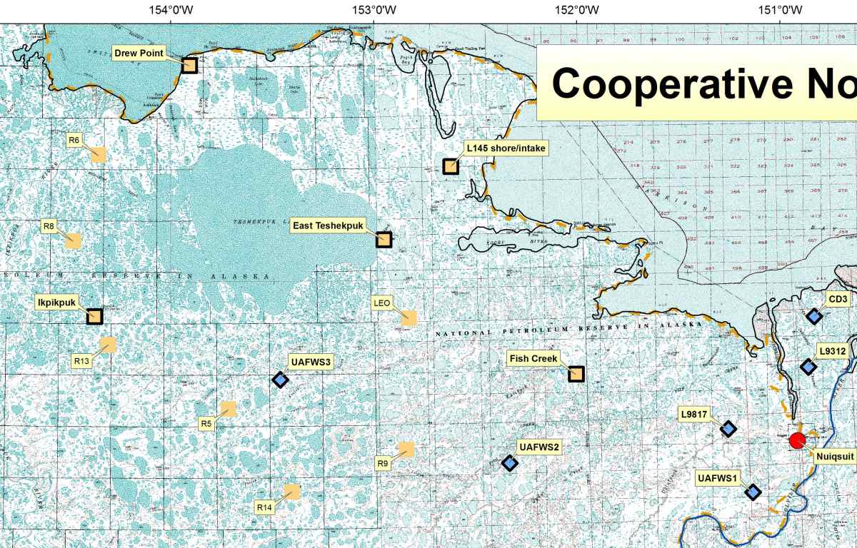 Umiat Camp and Airfield