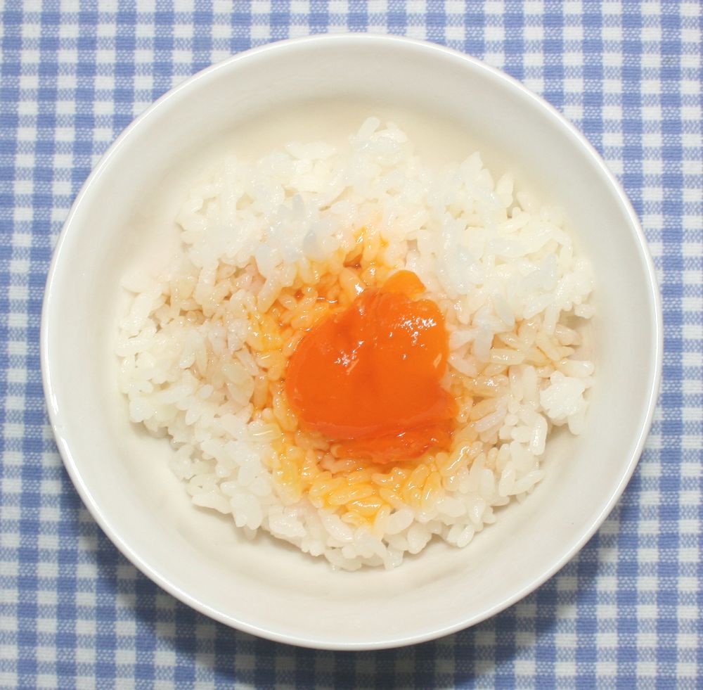 食品乾燥機 de レシピ ： 超濃厚☆食品乾燥機で乾燥卵黄のバターしょう油ごはん ウミダスジャパン
