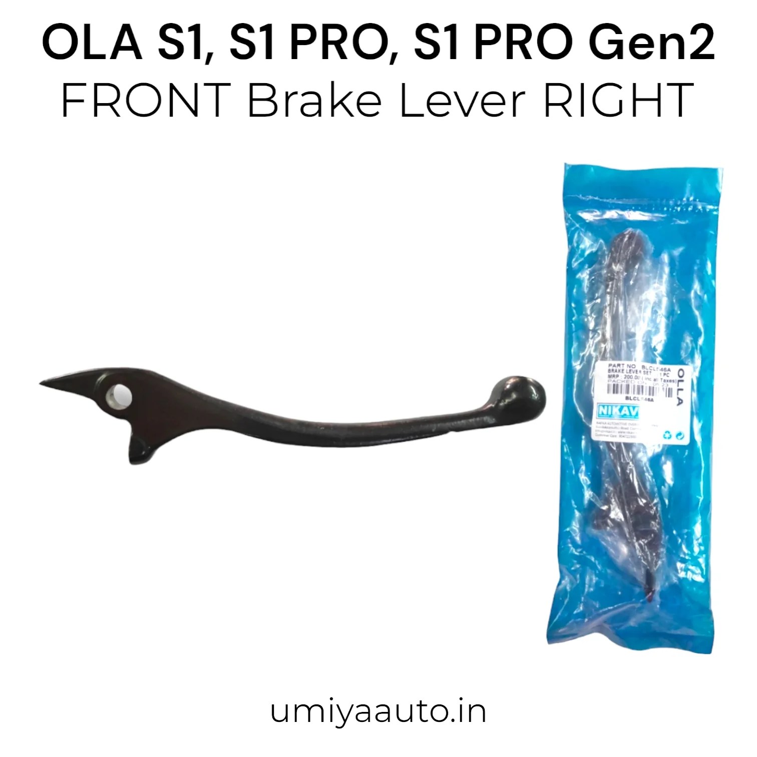 OLA S1 / S1 PRO / S1 PRO Gen2 Front Brake Lever Right Side UMIYA