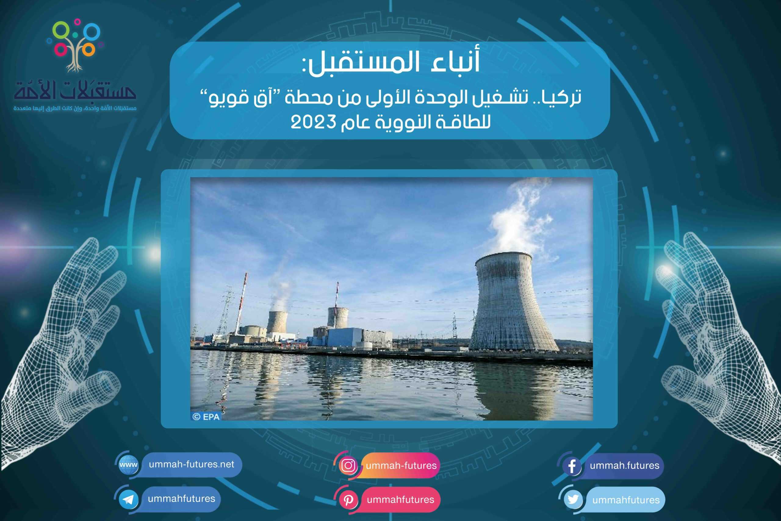 تركيا.. تشغيل الوحدة الأولى من محطة “آق قويو” للطاقة النووية عام 2023