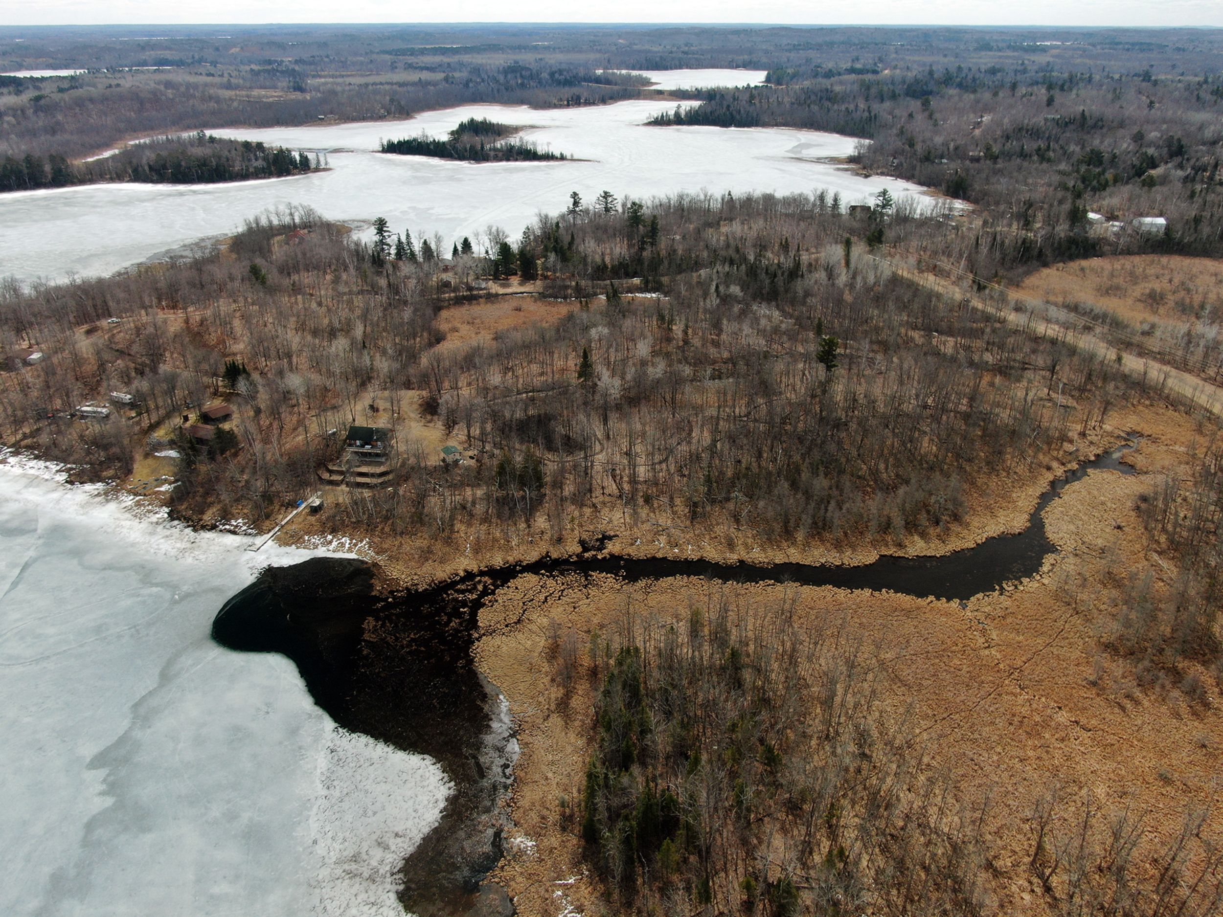 Baby Lake Lot Near Hackensack Minnesota