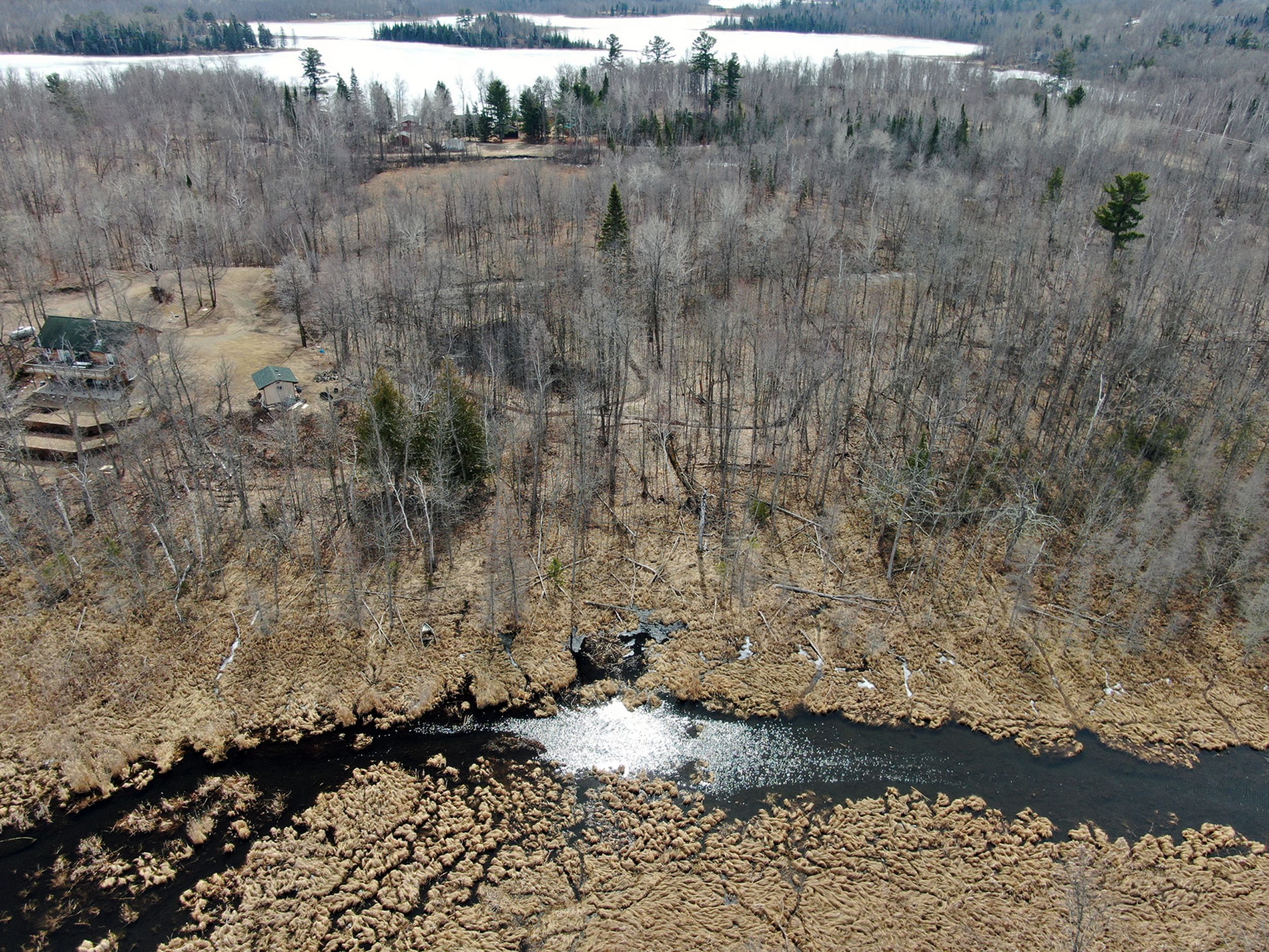 Baby Lake Lot Near Hackensack Minnesota