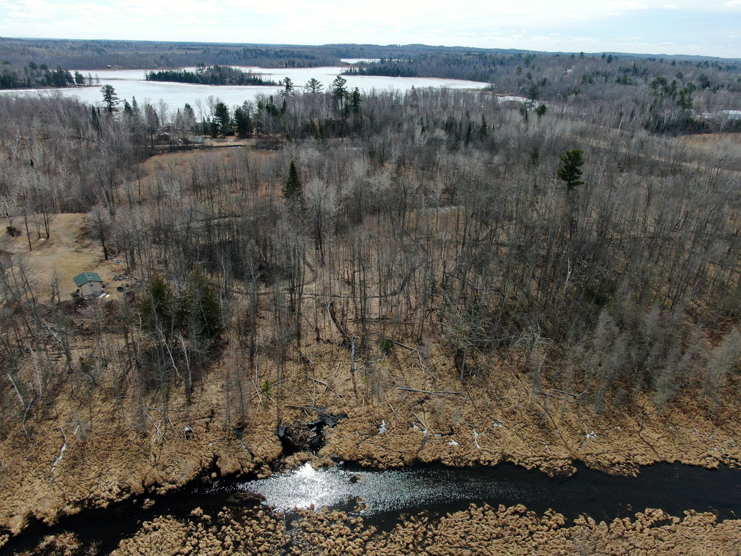 Baby Lake Lot Near Hackensack Minnesota