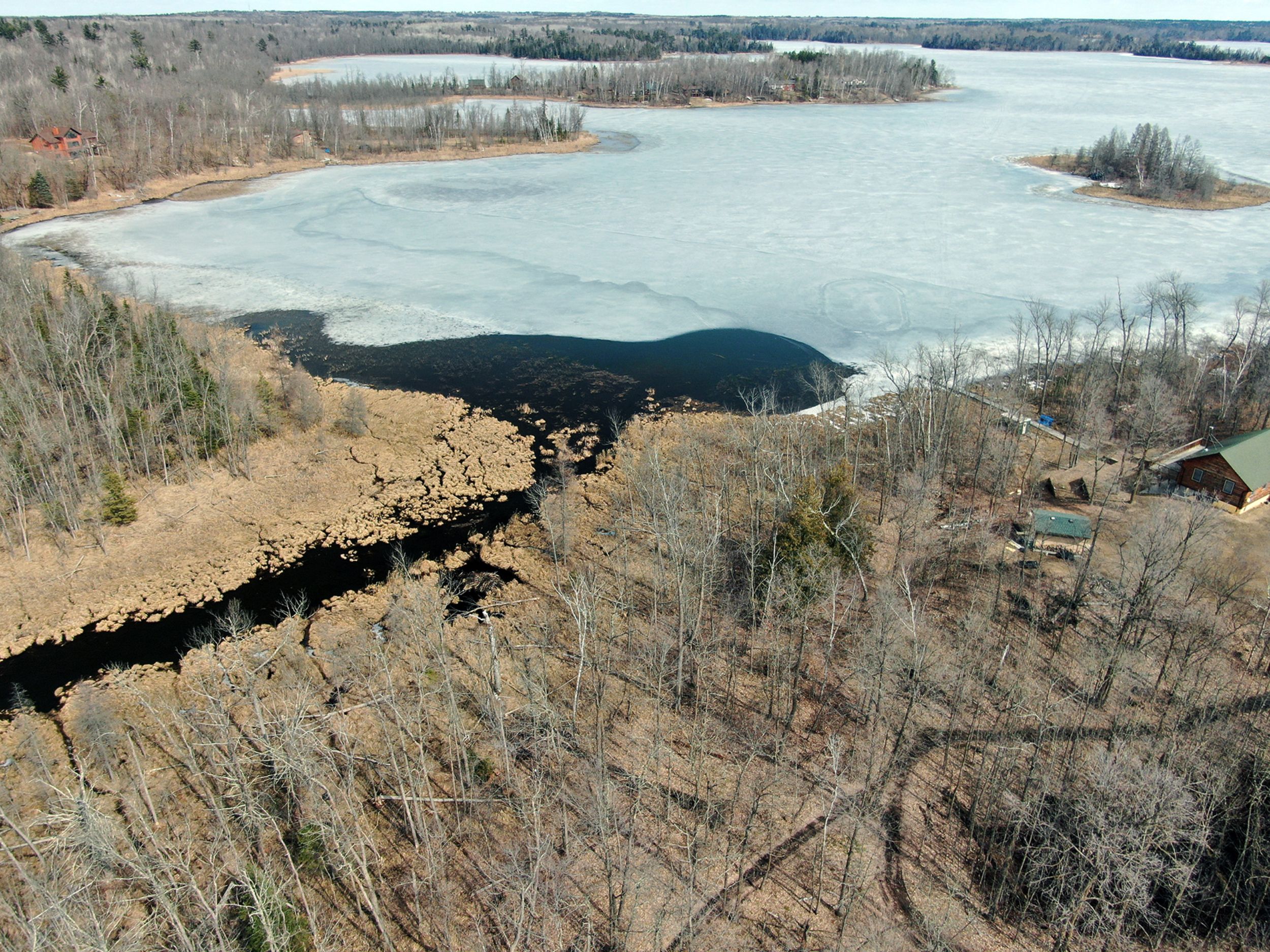 Baby Lake Lot Near Hackensack Minnesota