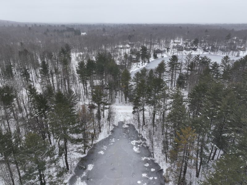 Lake Arrowhead Private Wooded Otsego County HalfAcre Lot in Gaylord