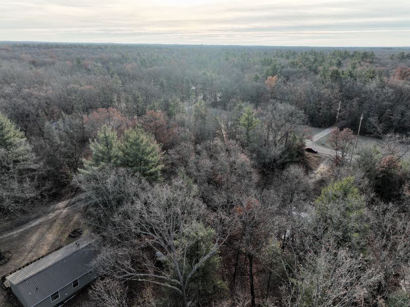 Small Vacant Montcalm County Lot Off Gates Rd in Howard City, Michigan