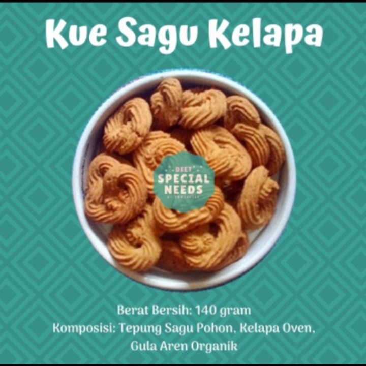 Kue Sagu Kelapa Diet Special Needs by ummubebek
