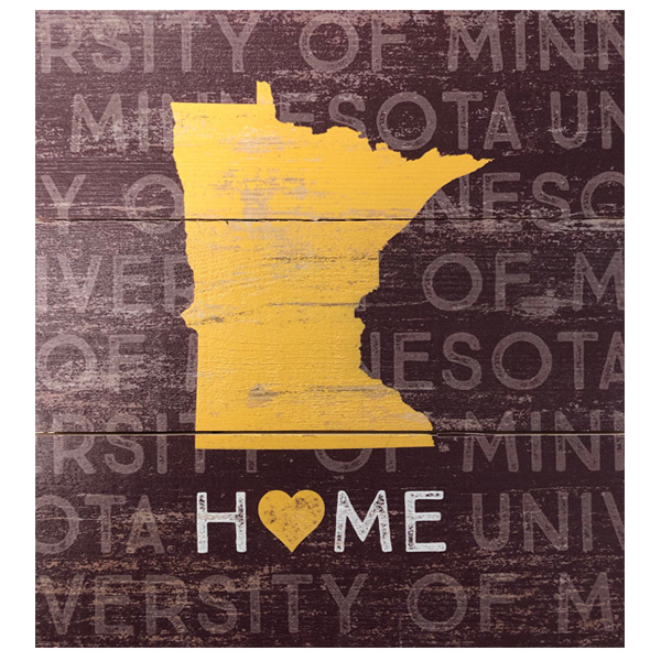 Minnesota Home State Sign University of Minnesota Bookstores
