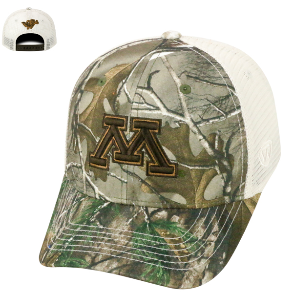 Top of the World University of Minnesota Camo Baseball Cap University