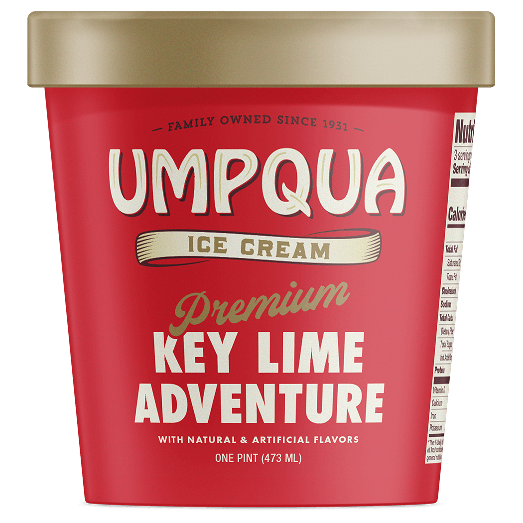 Key Lime Adventure Pint Umpqua Dairy