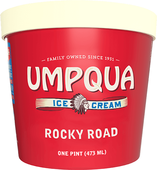 Rocky Road Pint Umpqua Dairy