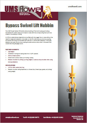 Swivel Lift Nubbin – UMS Flowell