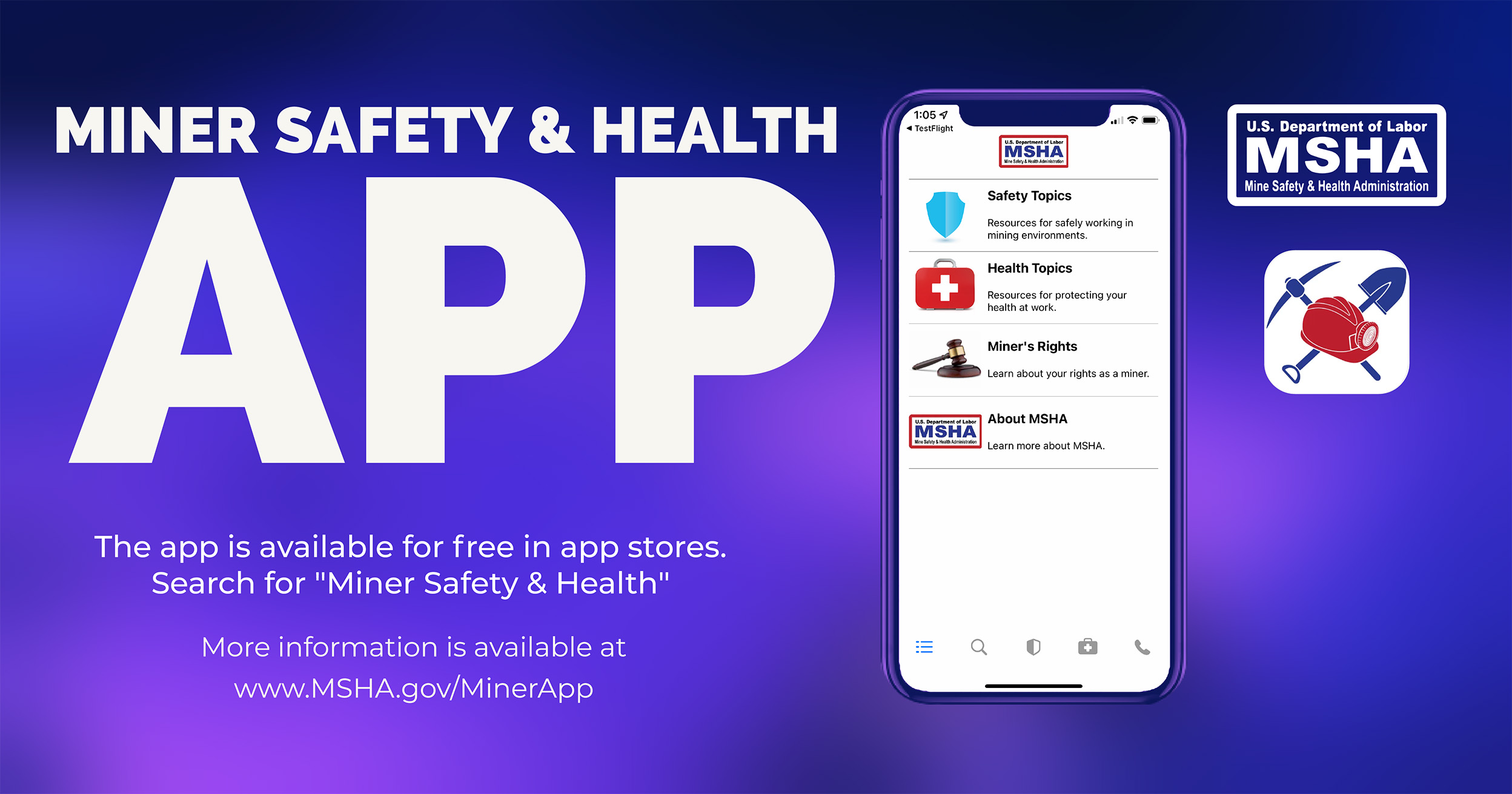 New MSHA App Provides Additional Resources to Miners United Mine