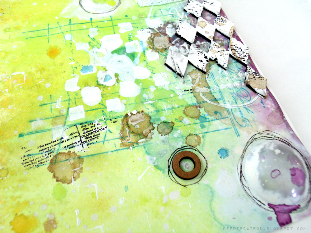 Distressed Harlequin Background UmWowStudio