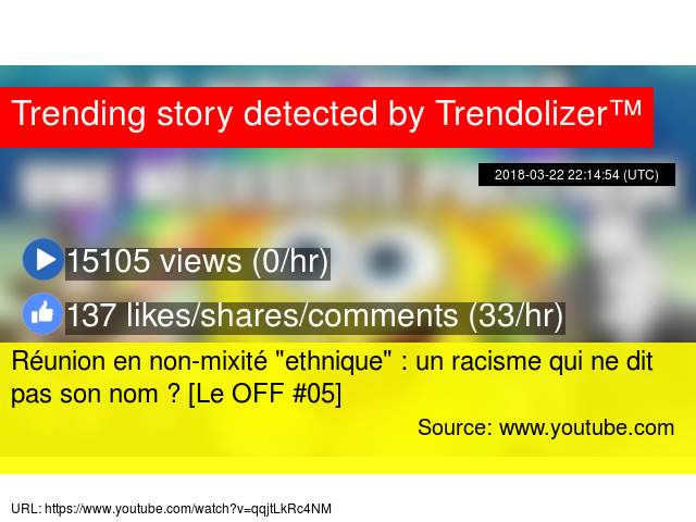 Reunion En Non Mixite Ethnique Un Racisme Qui Ne Dit Pas Son Nom