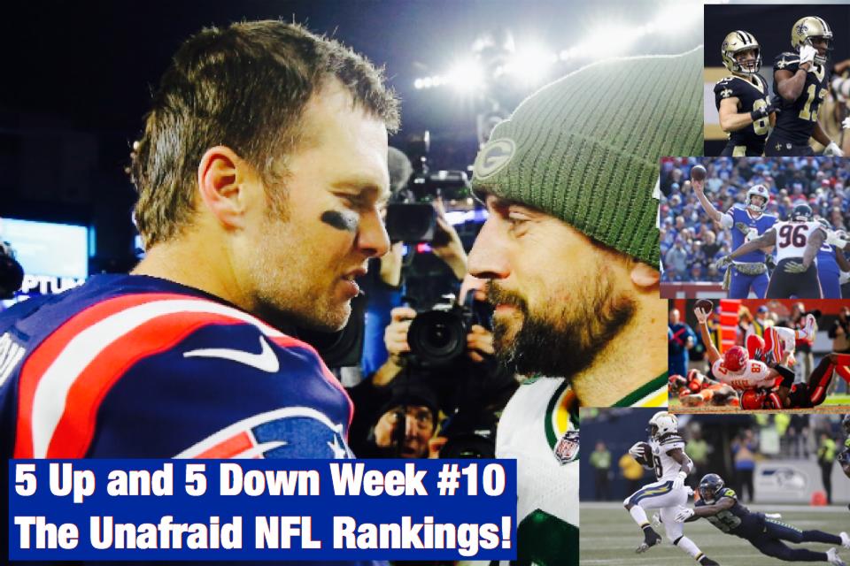 Five Up Five Down The 5 Best 5 Worst NFL Teams Week 10