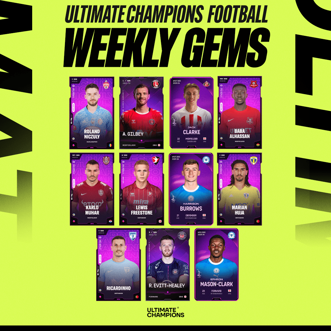 Ultimate Champions Football Blog GW 142 Gems & GW 141 Recap