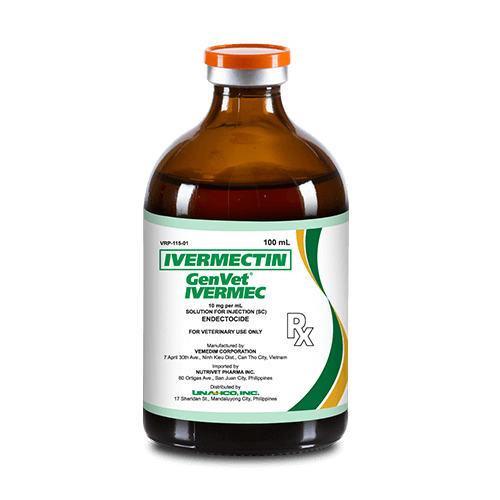 Safe & Best Dewormer for Pigs GenVet Ivermec UNAHCO