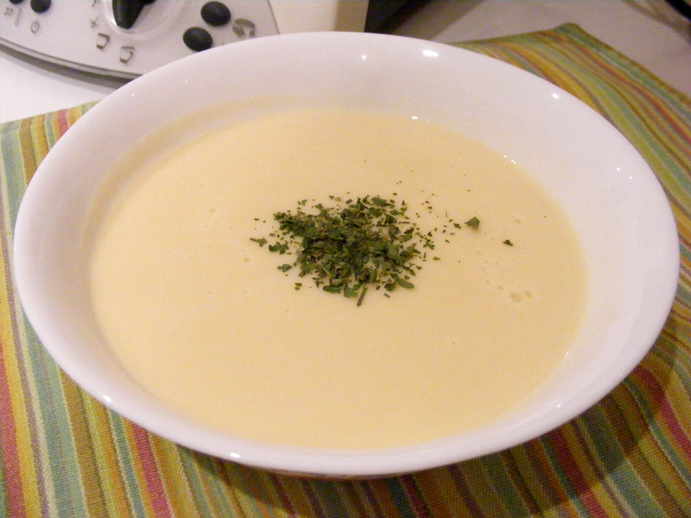 Receta de vichyssoise light