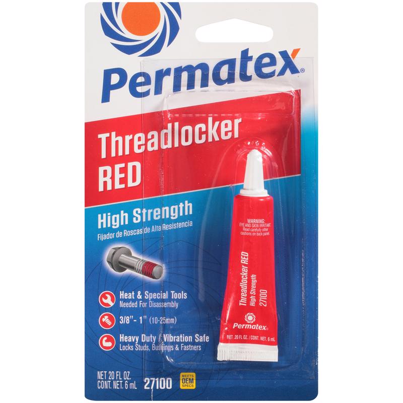 Permatex High Strength Threadlocker Liquid 0.2 fl. oz. PETER'S
