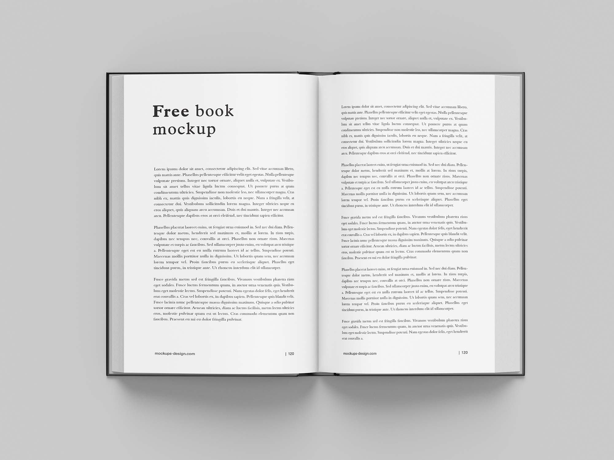 Free Books Mockup (PSD)