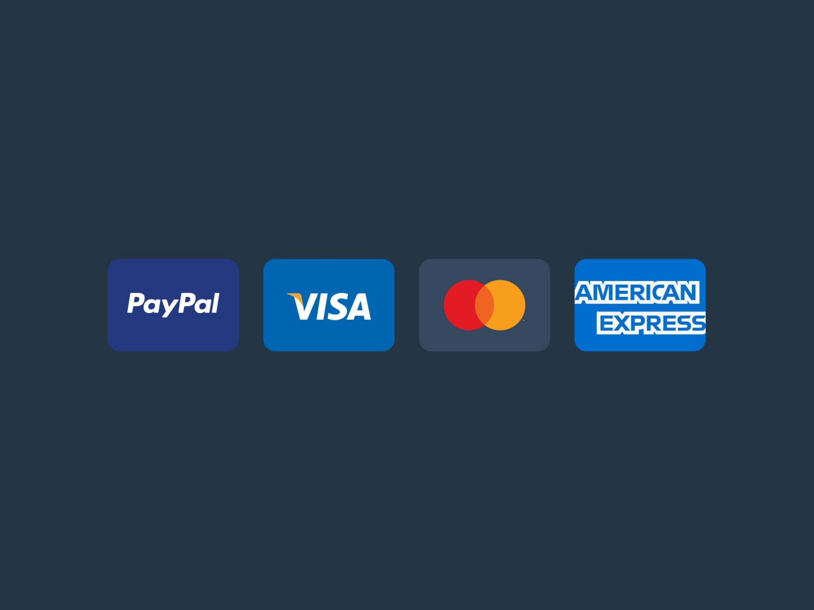 4 Free Minimal Vector Credit Card Icons