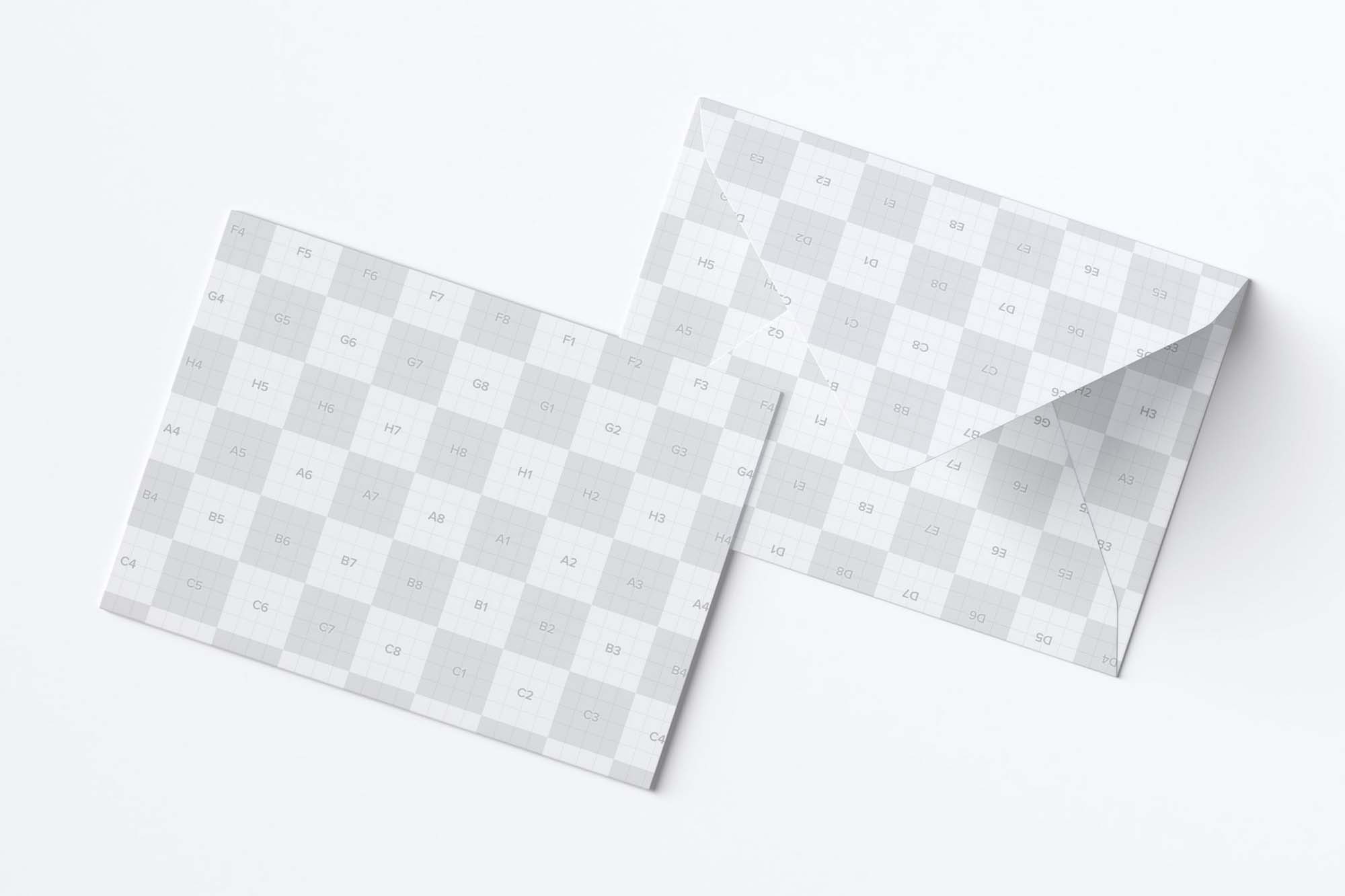 Free A7 Envelope Mockup (PSD)