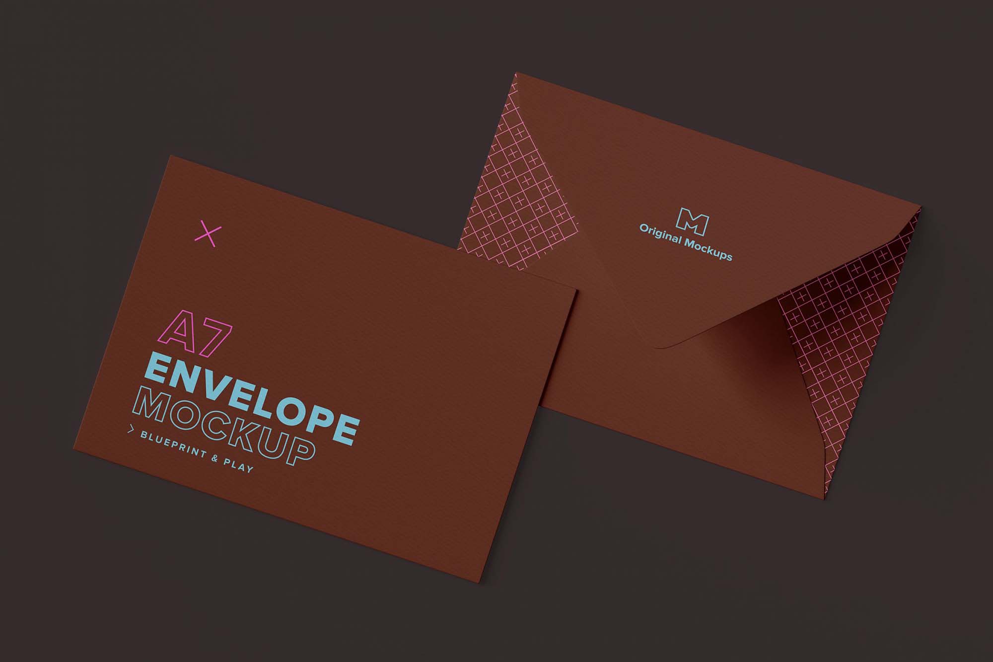Free A7 Envelope Mockup (PSD)
