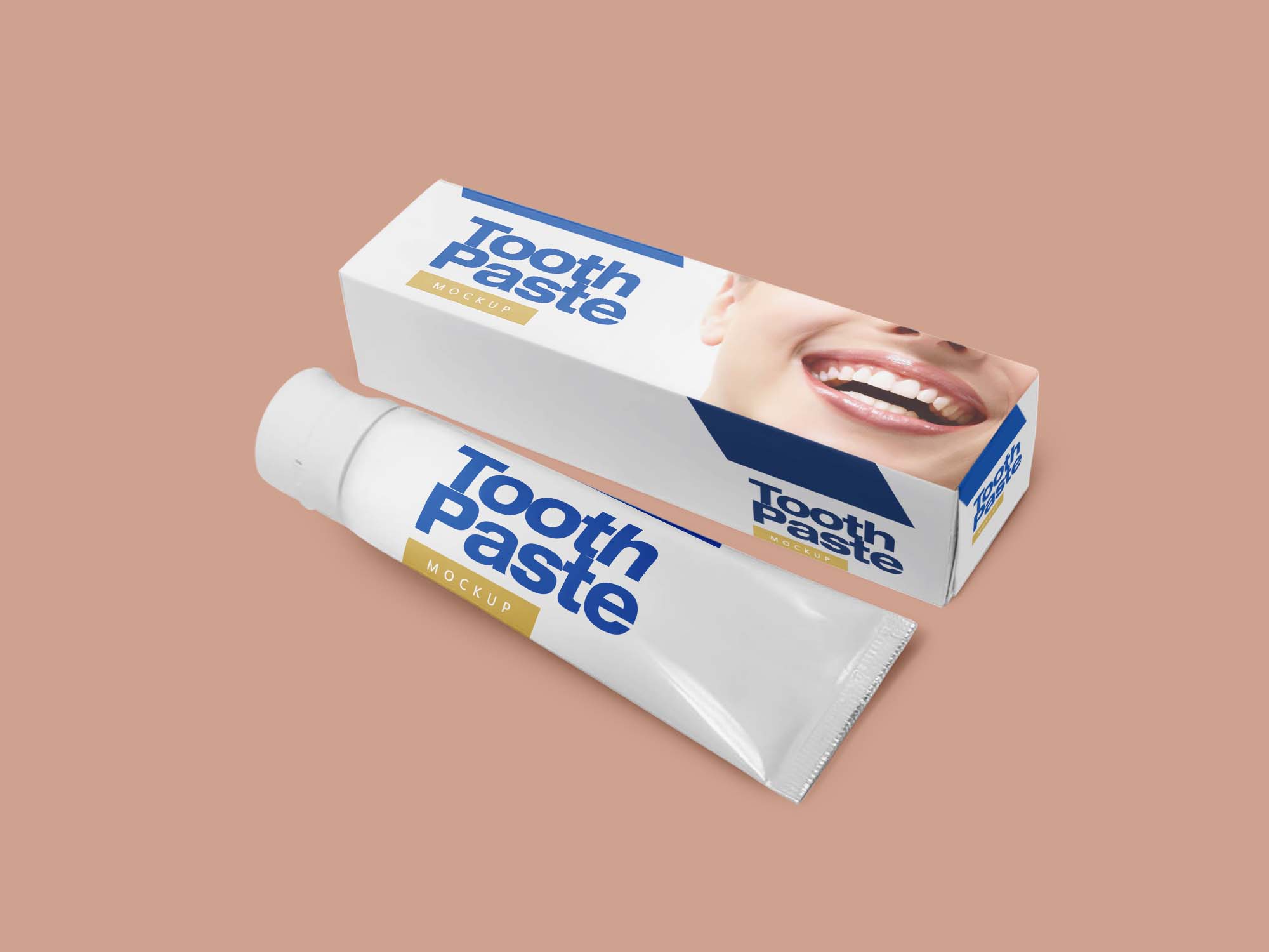 Free Toothpaste Mockup (PSD)