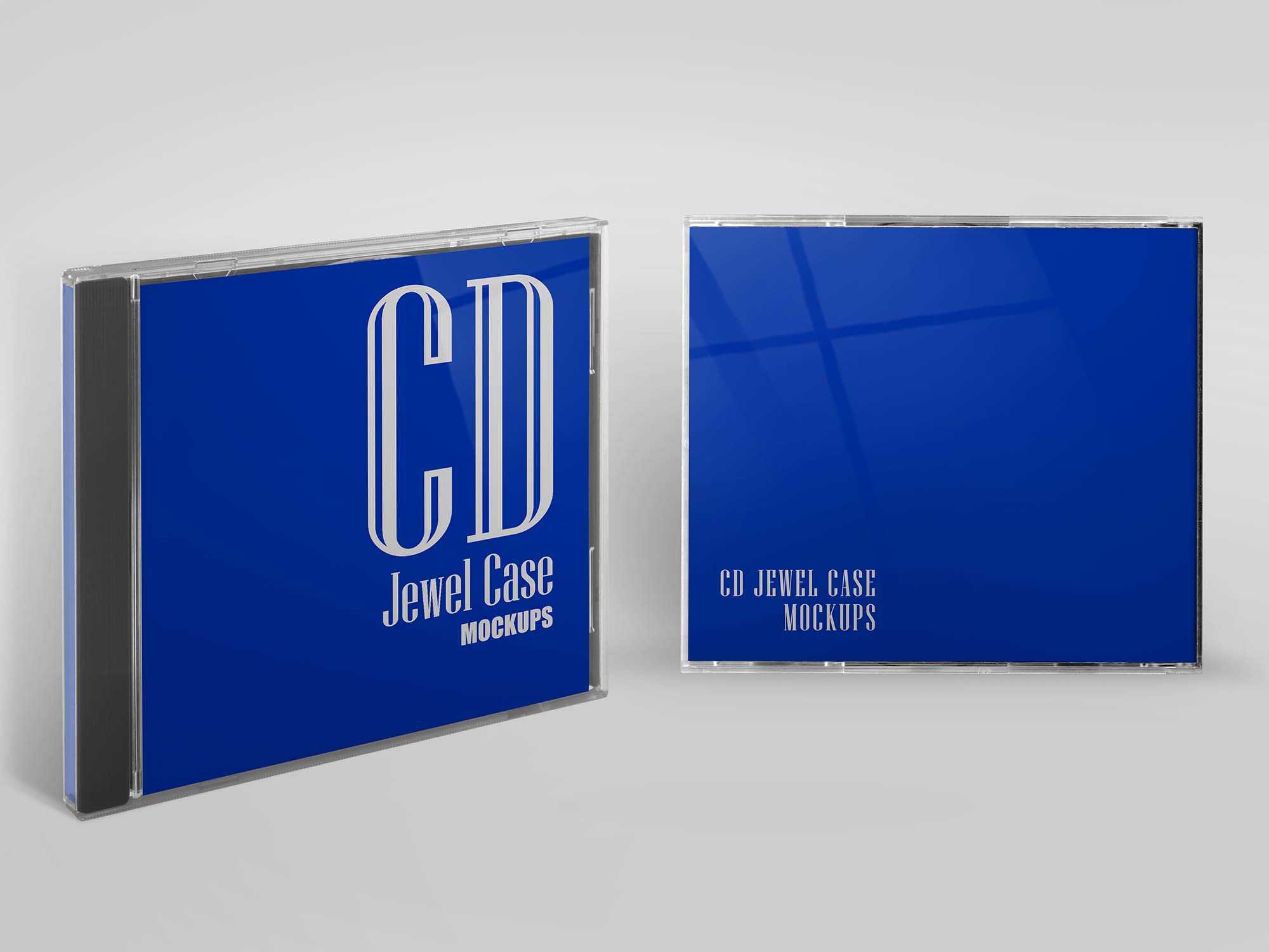 Free CD Jewel Case Mockup (PSD)