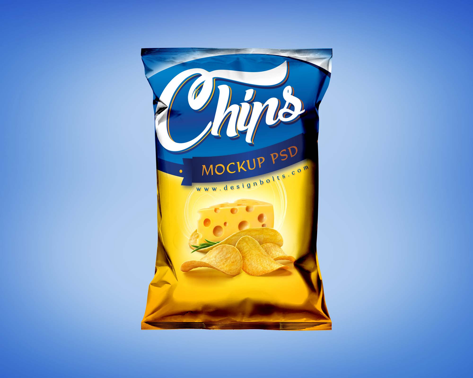 Free Snack Packaging Mockup (PSD)