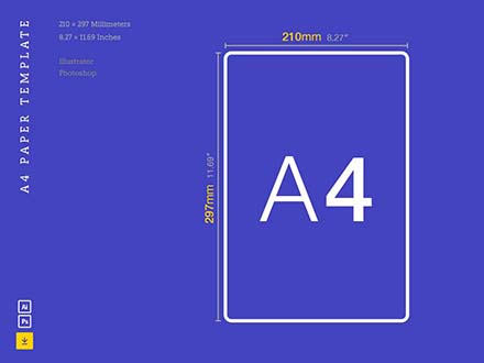 Free A4 Paper Template