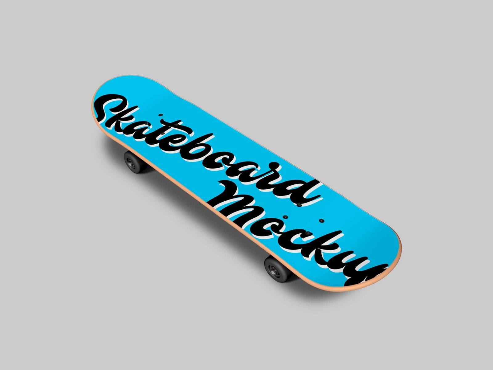 Free Skateboard Mockup (PSD)